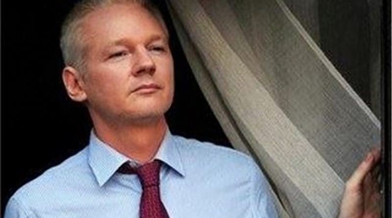 Julian Assange. Photo Credit: Tasnim News Agency