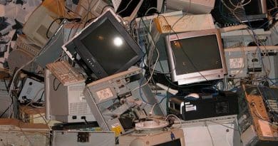 electronic garbage waste monitor computer