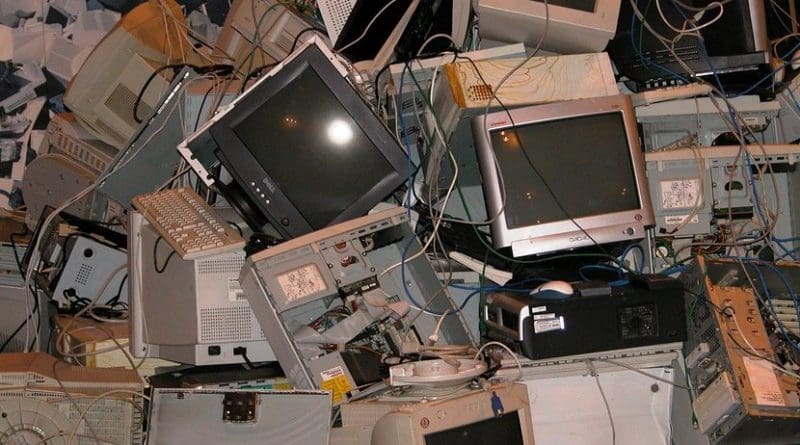 electronic garbage waste monitor computer