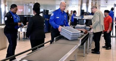 TSA workers. Photo Credit: U.S. Department of Homeland Security (DHS)