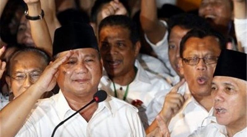 Indonesia's Prabowo Subianto. Photo Credit: Tasnim News Agency