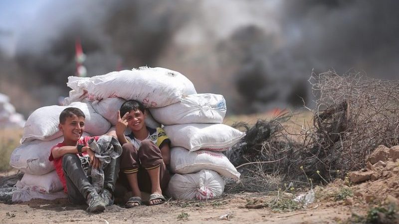 boys children gaza palestine