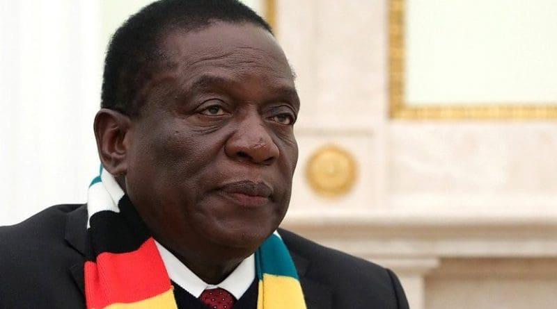 Zimbabwe's President Emmerson Mnangagwa. Photo Credit: Kremlin.ru