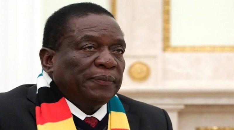 Zimbabwe's President Emmerson Mnangagwa. Photo Credit: Kremlin.ru