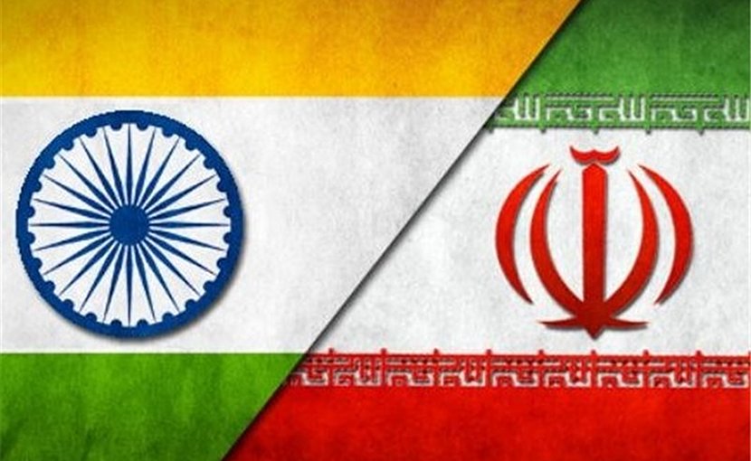 Flags of India and Iran