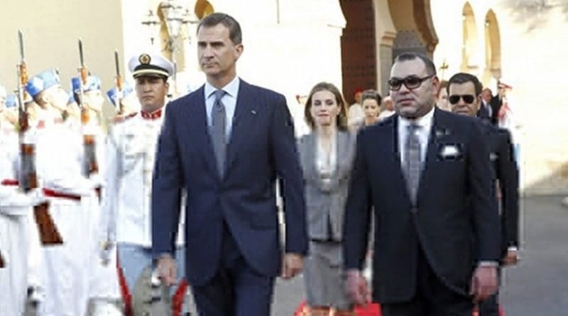 Spain's King Don Felipe VI and Morocco's King Mohammed VI