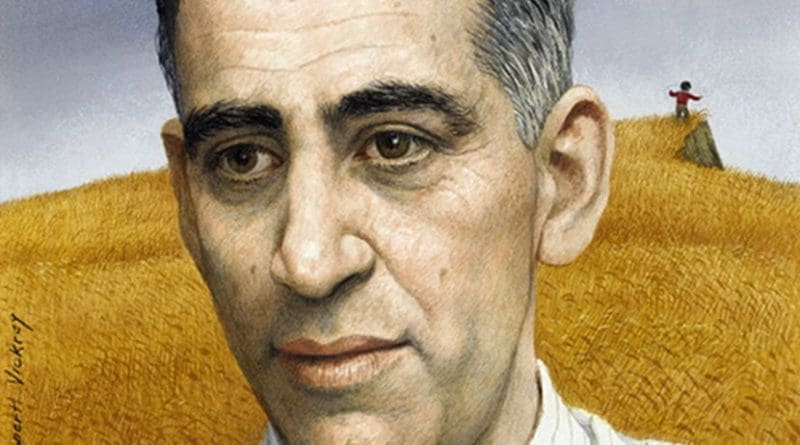 Illustration of J. D. Salinger used for the cover of Time magazine, Volume 78 Issue 11. Credit: Wikipedia Commons.