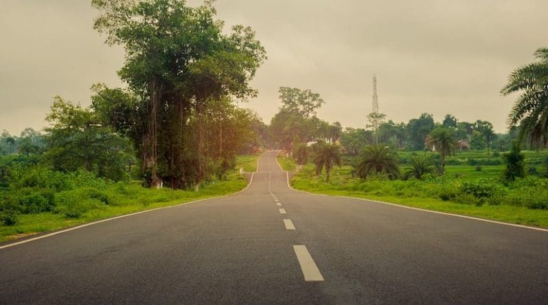 Road in West Bengal, India