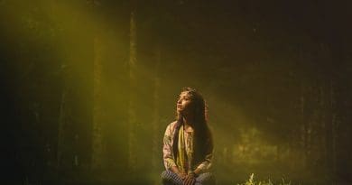 asia forest girl women