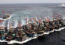 File photo of Chinese fishing fleet. Photo Credit: Tasnim News Agency China