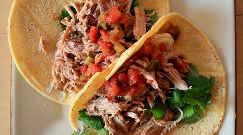 Carnitas. Photo Credit: Mike McCune, Wikipedia Commons.