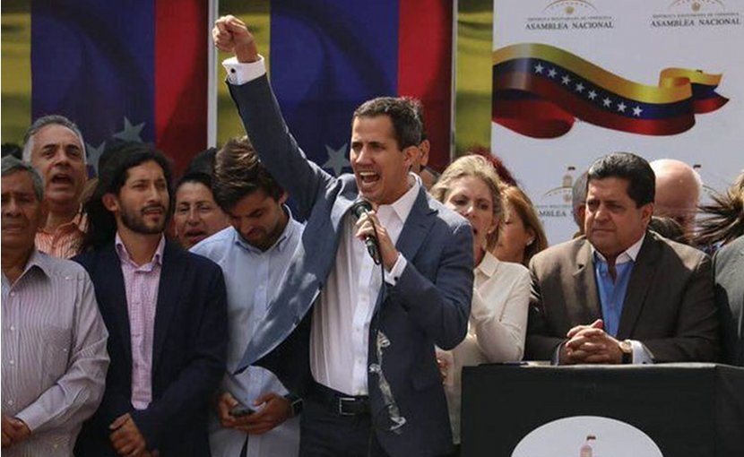 Venezuela's Juan Guaidó. Photo Credit: Agência Brasil, ABr
