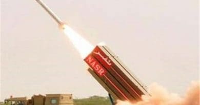 Pakistan test Nasr missile. Photo Credit: Tasnim News Agency