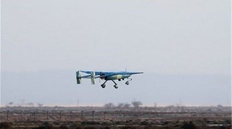 A Iranian drone. Photo Credit: Tasnim News Agency