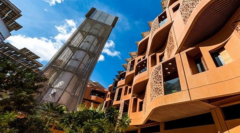 Masdar City in Abu Dhabi. Credit: Masdar