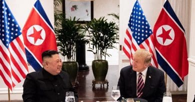 President Donald J. Trump and Kim Jong Un, Chairman of the State Affairs Commission of the Democratic People’s Republic of Korea meet for a social dinner Wednesday, Feb. 27, 2019, at the Sofitel Legend Metropole hotel in Hanoi, for their second summit meeting. (Official White House Photo by Joyce N. Boghosian)