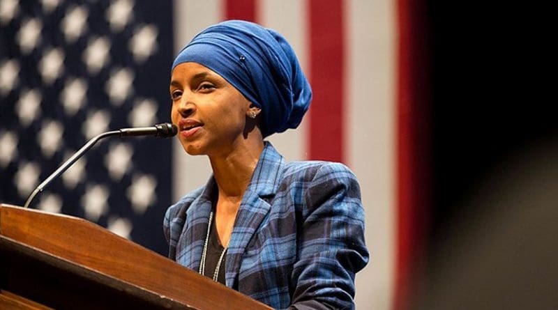 Ilhan Omar. Photo Credit: Lorie Shaull, Wikimedia Commons.