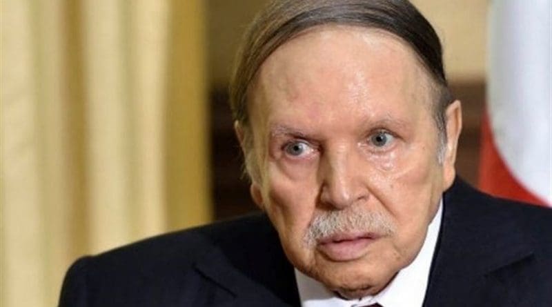 Algeria's Abdelaziz Bouteflika. Photo Credit: Tasnim News Agency