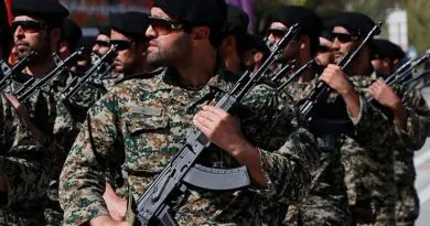 Members of Iran's Islamic Revolution Guards Corps (IRGC). Photo Credit: Tasnim News Agency