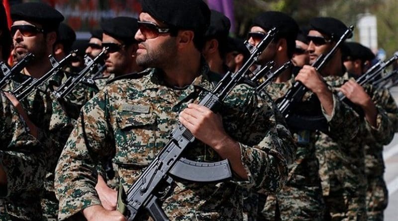 Members of Iran's Islamic Revolution Guards Corps (IRGC). Photo Credit: Tasnim News Agency