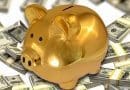 dollar piggy bank