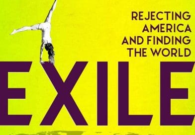 Detail of Belen Fernandez's book "Exile: Rejecting America and Finding the World"