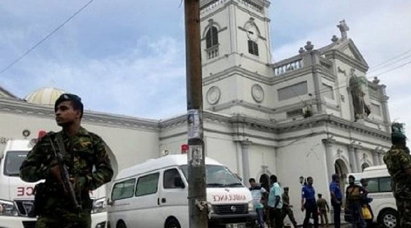 Terrorist attack in Sri Lanka. Photo Credit: Sri Lanka government
