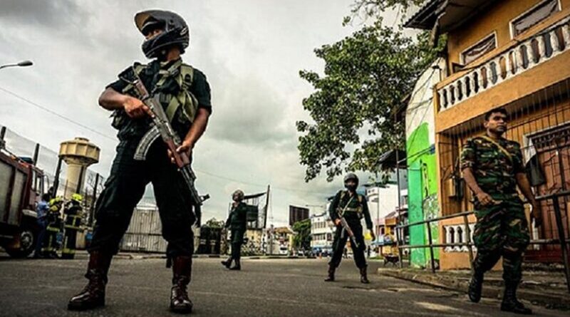 Sri Lankan security forces. Photo Credit: Sri Lanka government.