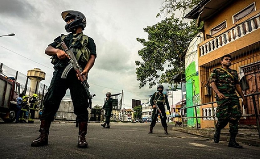 Sri Lankan security forces. Photo Credit: Sri Lanka government.