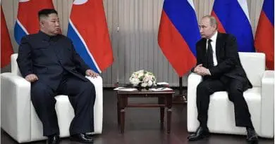 North Korea's Kim Jong-un with Russia's Vladimir Putin. Photo Credit: Kremlin.ru