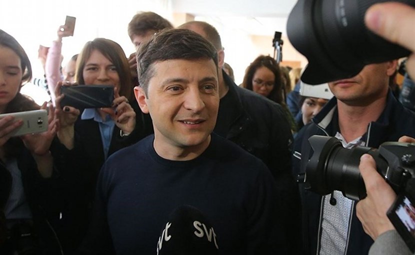 Ukraine's Volodymyr Zelensky. Photo Credit: Tasnim News Agency