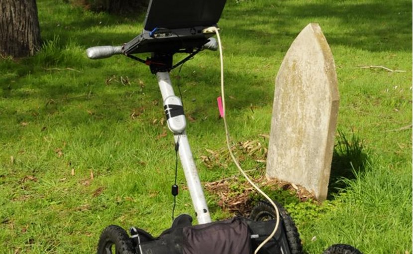 Subsurface imaging technology helps find lost graves in Australia. Credit Flinders University