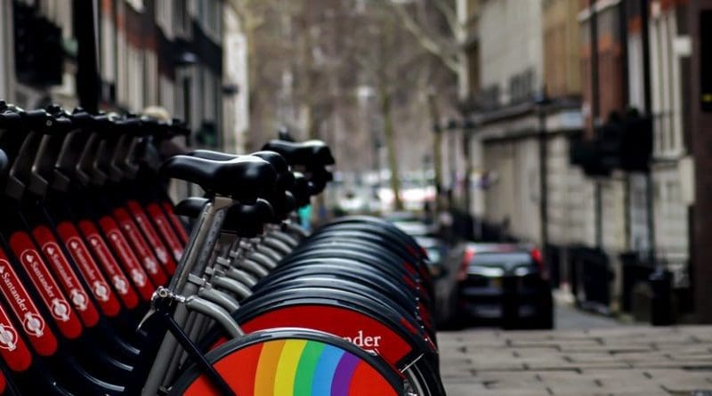 Rental bicycles in London