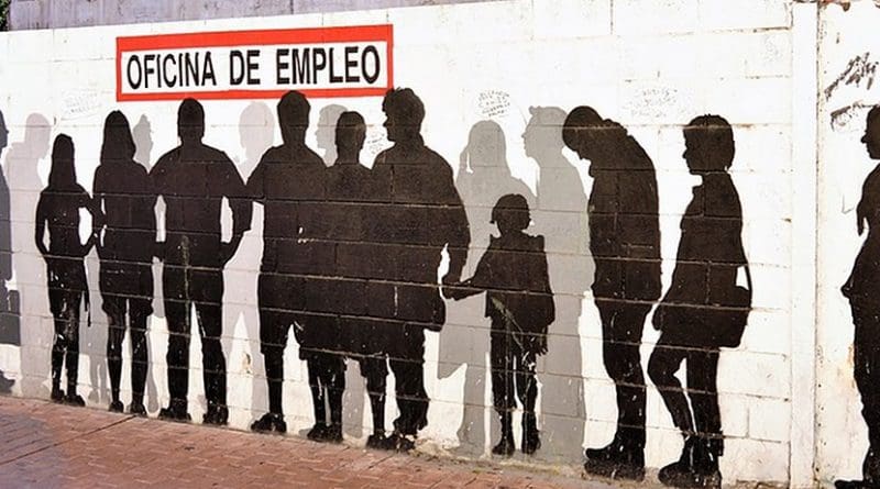 spain grafitti employment unemployment