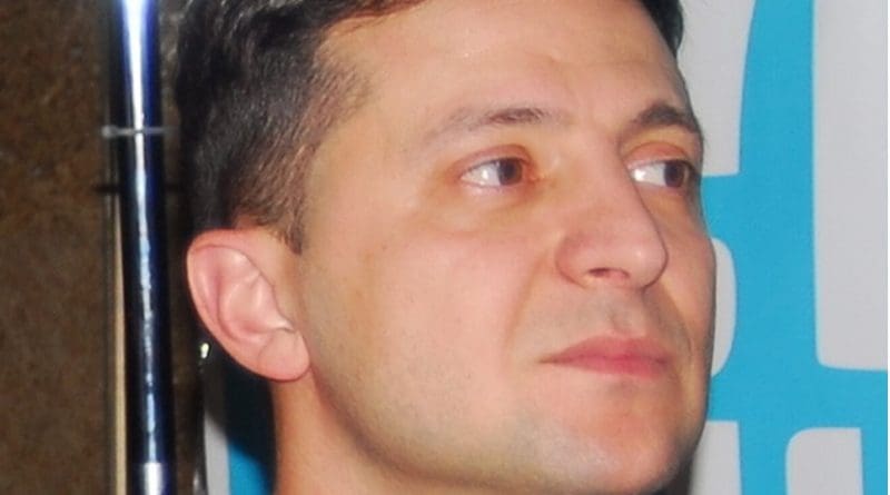 Ukraine's Volodymyr Zelenskiy. Photo Credit: Максим Стоялов, Wikipedia Commons.