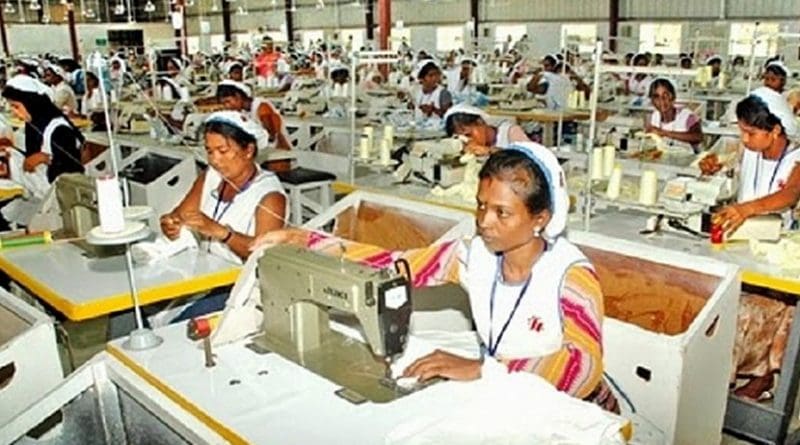 Garment workers. Photo Credit: Sri Lanka government