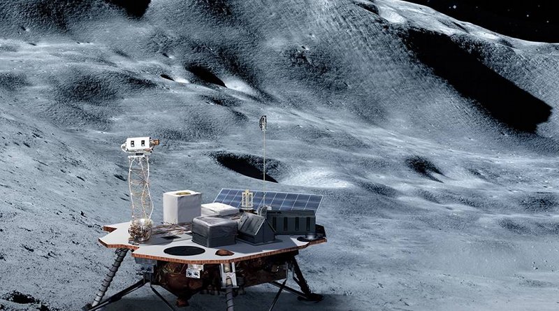 Commercial landers will carry NASA-provided science and technology payloads to the lunar surface, paving the way for NASA astronauts to land on the Moon by 2024. Credits: NASA