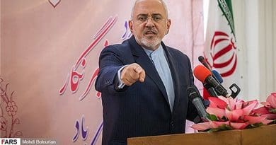 Iranian Foreign Minister Mohammad Javad Zarif. Photo Credit: Fars News Agency