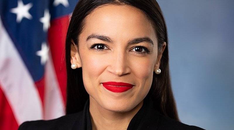 Alexandria Ocasio-Cortez. Official Congressional photo, US House of Representatives.