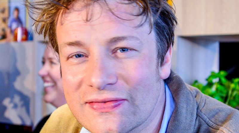 Jamie Oliver. Photo Credit: Karl Gabor, Wikipedia Commons.