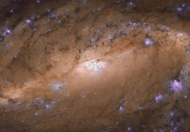 NGC 2903 is located about 30 million light-years away in the constellation of Leo (the Lion), and was studied as part of a Hubble survey of the central regions of roughly 145 nearby disk galaxies. Credit ESA/Hubble & NASA, L. Ho et al.