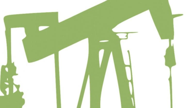 oil petroleum green pumpjack