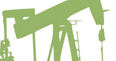 oil petroleum green pumpjack
