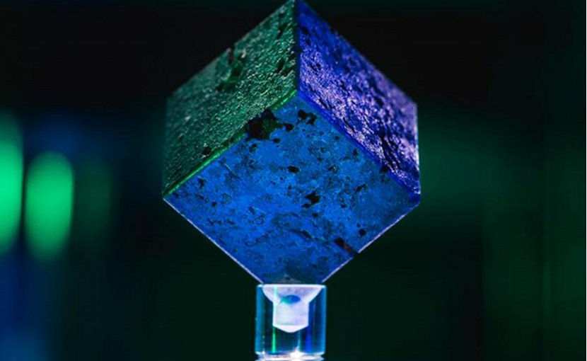 Recognize this cube? It's one of the 664 uranium cubes from the failed nuclear reactor that German scientists tried to build in Haigerloch during World War II. Credit John T. Consoli/University of Maryland