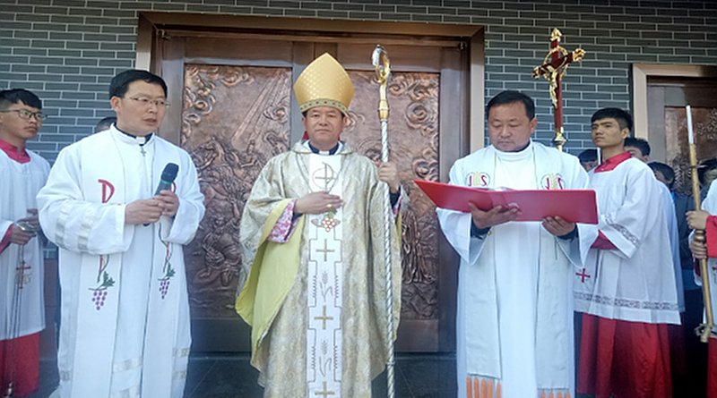 Sacred Heart Church had its May 2 consecration Mass presided over by Bishop Peter Fang Jianping. (Photo supplied)