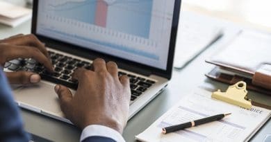 black american business laptop executive trade commerce digital