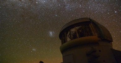 The Gemini Planet Imager is located at Gemini South Observatory in Cerro Pachón, Chile. Credit Marshall Perrin