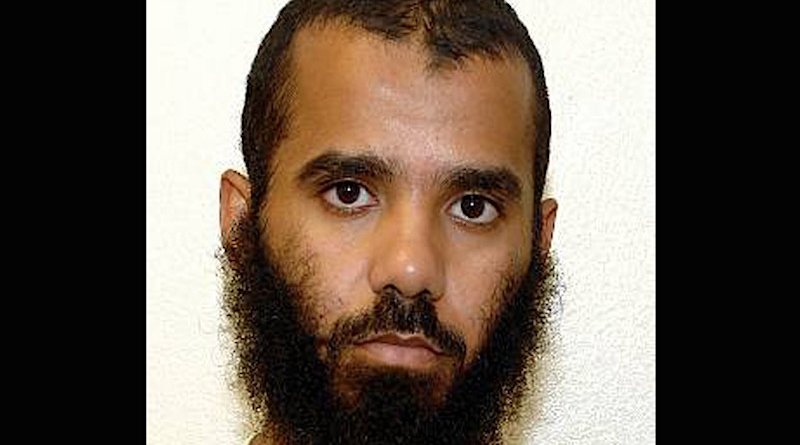 Guantánamo prisoner and Yemeni citizen Moath al-Alwi, in a photo from Guantánamo included in his classified military file, dated March 2008, and released by WikiLeaks in April 2011, after being leaked by Chelsea Manning.