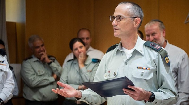The Chief Military Advocate General of the Israeli army, Sharon Afek. (Photo: Israel Defense Force)