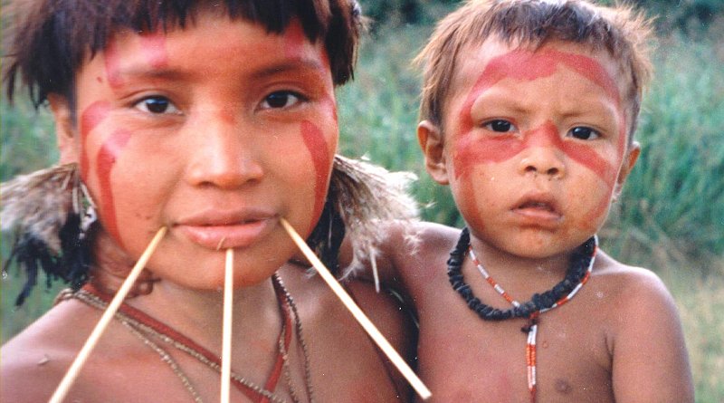 Yanomami woman and her child. Photo Credit: Cmacauley, Wikipedia Commons